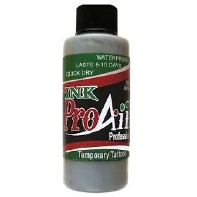 ProAiir Temp Tattoo Ink Metallic Silver 2OZ ProAiir Temp Tattoo Ink Metallic Silver 2OZ